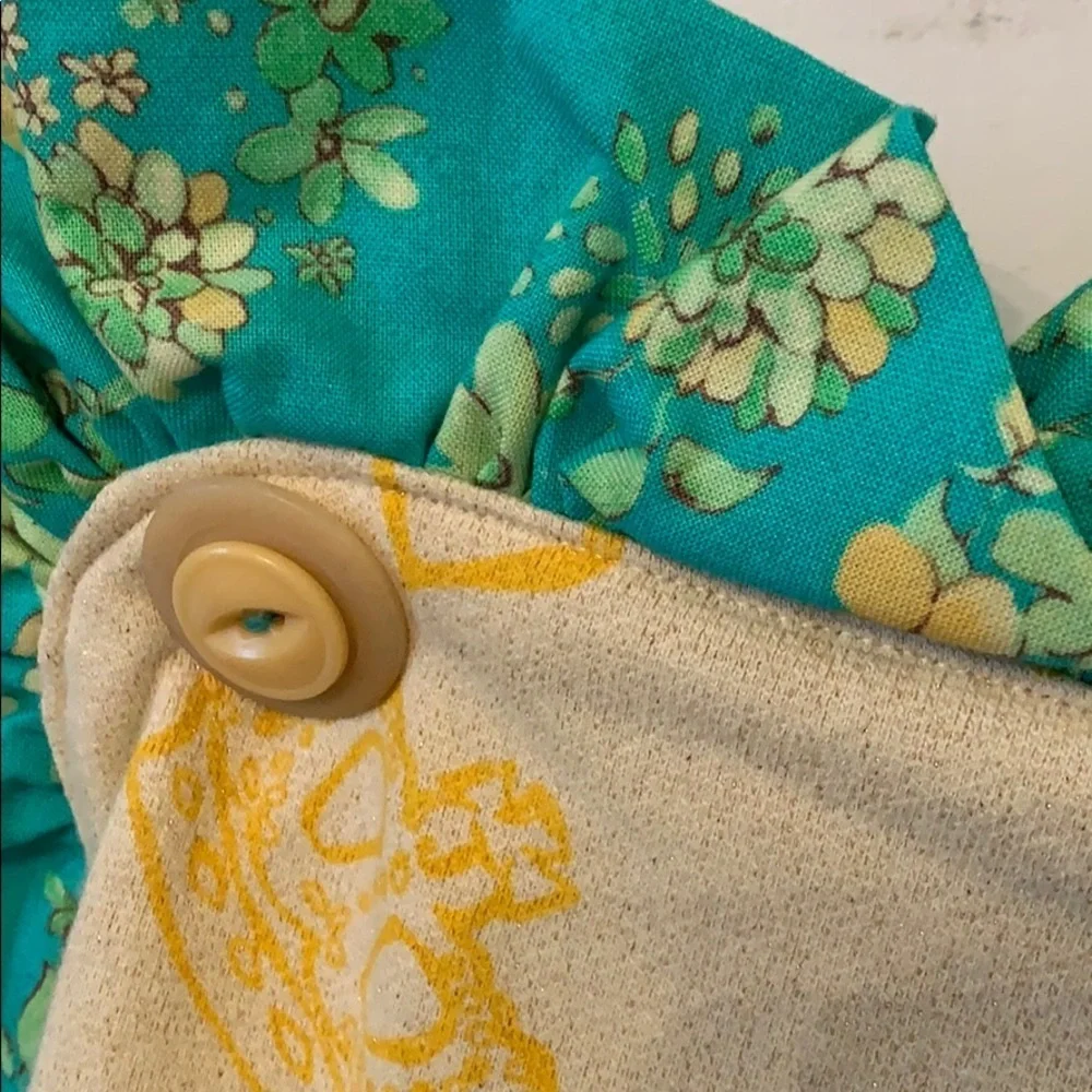 Miss Priss Yellow Sweatshirt Material Shorts Romper. Great Condition. Size 3T